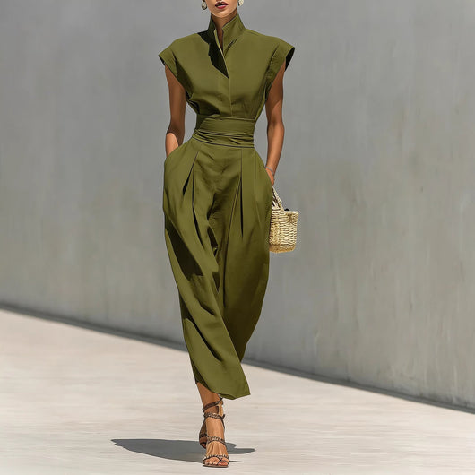 Falda Midi Cintura Alta para Primavera y Verano - Image 11