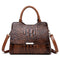 Bolso Bandolera Madre Cuero Charol Elegante