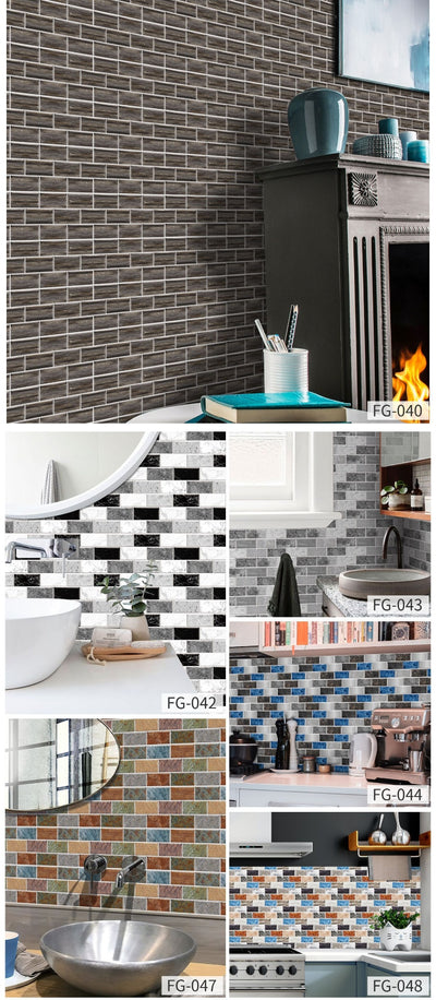 Adhesivos de Pared Retro Europeos Resistentes al Agua y Grasa para Cocina - Image 15