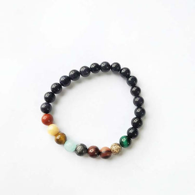 Pulsera del Sistema Solar con Piedras Naturales - Chakras y Energía Cósmica - Image 4