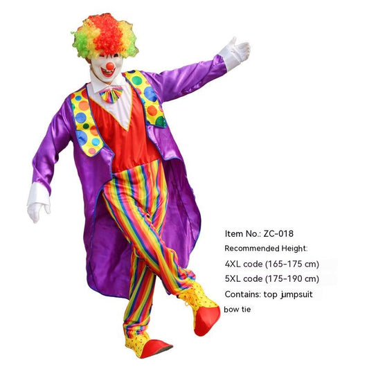 Disfraz de Payaso para Adultos y Niños - Traje Completo para Escenario - Image 18