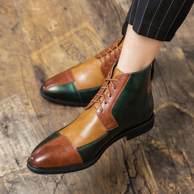 Zapatillas Altas Puntiagudas para Hombre - Estilo Casual Moderno - Image 12