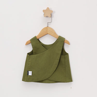 Chaleco Vintage Slim Anti-cardigan Nórdico para Bebé - Estilo Instagram Verano - Image 7