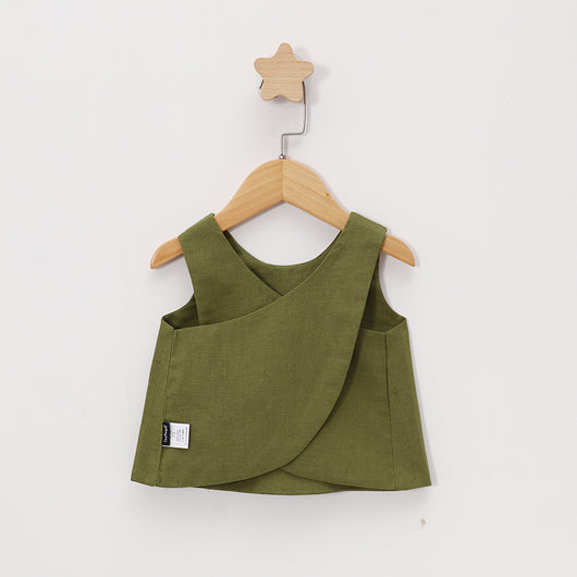 Chaleco Vintage Slim Anti-cardigan Nórdico para Bebé - Estilo Instagram Verano - Image 7