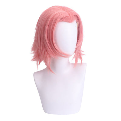 Peluca Sakura Gris Rosado - Estilo COS Premium - Image 4