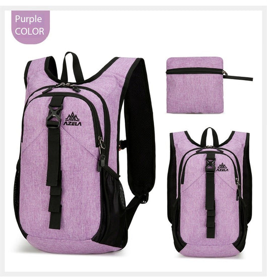 Mochila Casual AZELA Púrpura Ligera, Daypack Multicompartimento con Malla Transpirable - Image 48