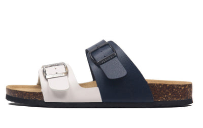 Sandalias de Corcho Planas a Juego para Parejas - Estilo Ins Verano Playa Talla Grande - Image 3