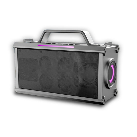 Parlante Bluetooth Portátil con Micrófono para Karaoke y Exterior