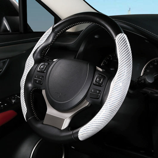 Funda Volante Fibra Carbono Brillo - Diseño Premium para Auto - Image 6