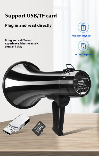 Altavoz Portátil de Alta Potencia con Grabación y Carga - Image 21