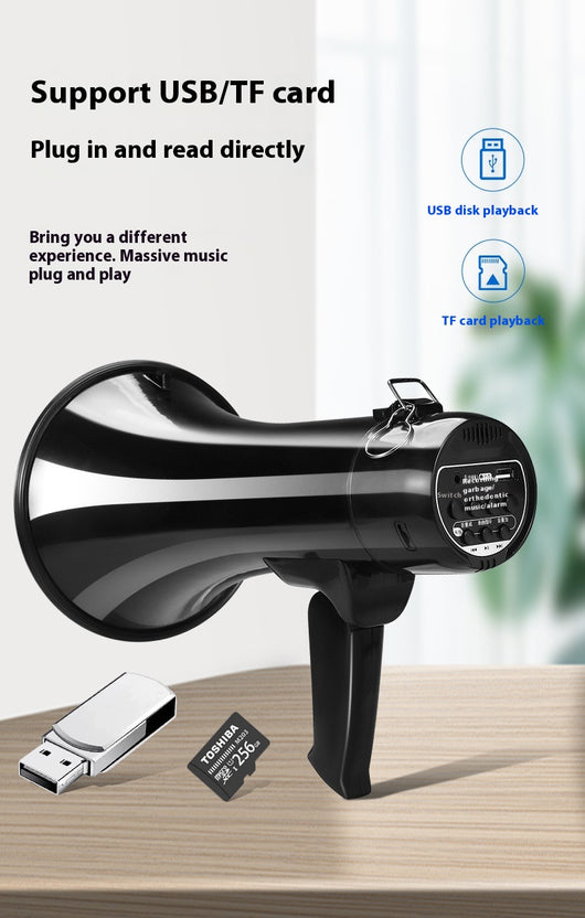 Altavoz Portátil de Alta Potencia con Grabación y Carga - Image 21