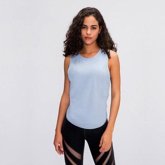 Blusa sin tirantes de secado rápido y corte holgado - Image 12