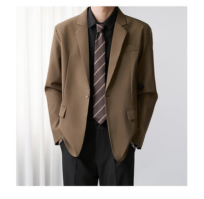 Blazer Casual Elegante Estilo Coreano para Hombre - Image 23