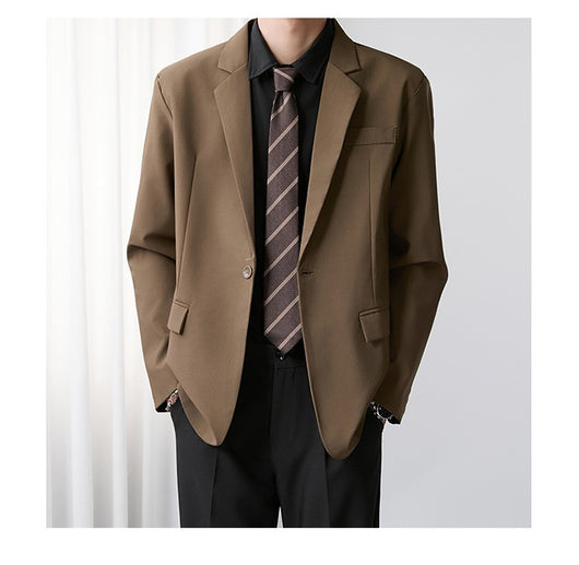Blazer Casual Elegante Estilo Coreano para Hombre - Image 23