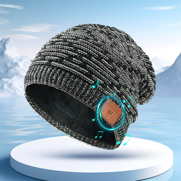 Gorro Tejido con Audífonos Integrados para Música