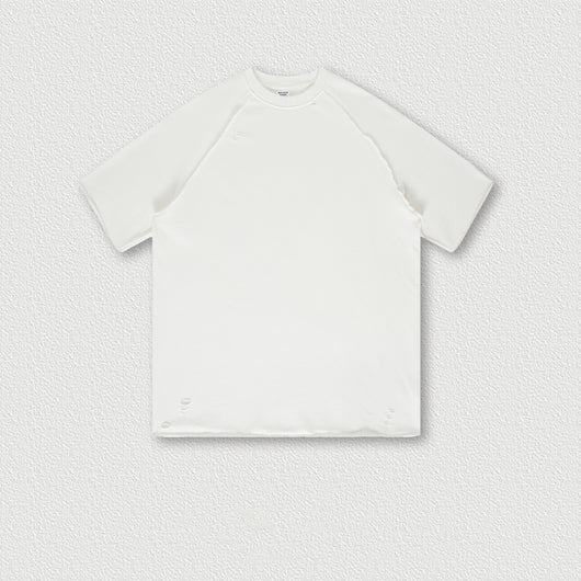 Playera Batik Desgastada de Algodón Terry para Hombre - Image 12