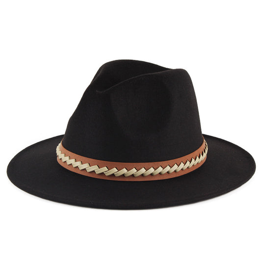 Sombreros de Fieltro Otoño Invierno para Hombre y Mujer - Estilo Británico - Image 2