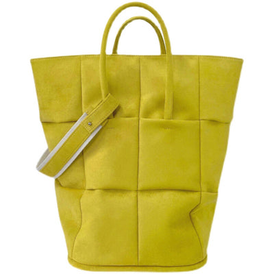 Bolsa Tote Cuadros Flanela Nubuck con Asa Ancha - Image 5