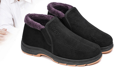 Zapatos Acolchados de Invierno para Hombre con Forro de Terciopelo - Image 12