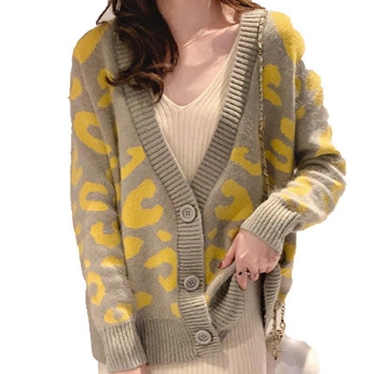 Cardigan Suelto Estilo Coreano para Mujer con Top Integrado - Image 10