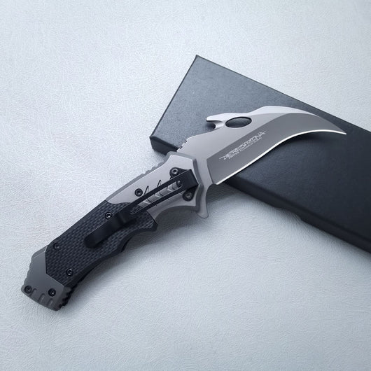 Cuchillo Táctico de Supervivencia con Garra de Alta Dureza - Image 13