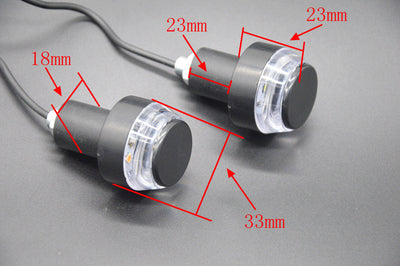 Luces Direccionales LED para Manillar de Moto - Doble Color y Alta Visibilidad - Image 7