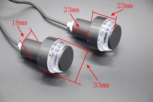 Luces Direccionales LED para Manillar de Moto - Doble Color y Alta Visibilidad - Image 7