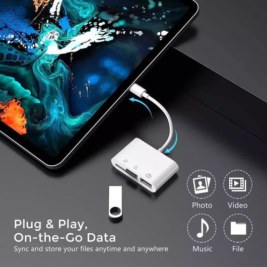 Lector de Tarjetas USB-C Multifunción 3 en 1 con OTG - Image 5