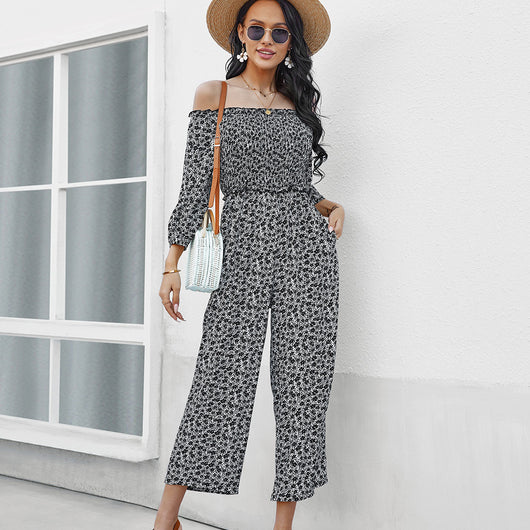 Jumpsuit Palazzo Asimétrico con Estampado - Image 11