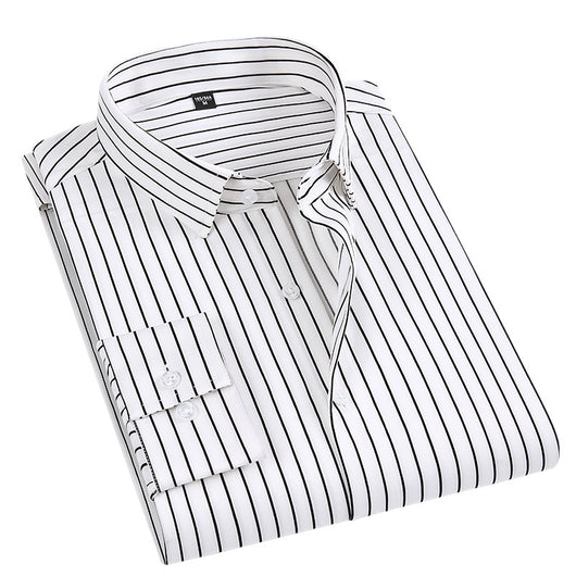 Camisa Casual Slim Fit de Manga Larga para Hombre - Image 3