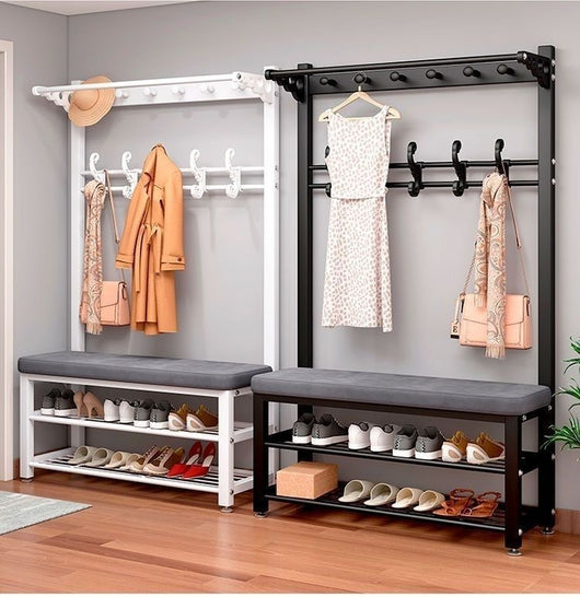 Perchero Zapatero Multifuncional Moderno para Entrada y Dormitorio - Image 19