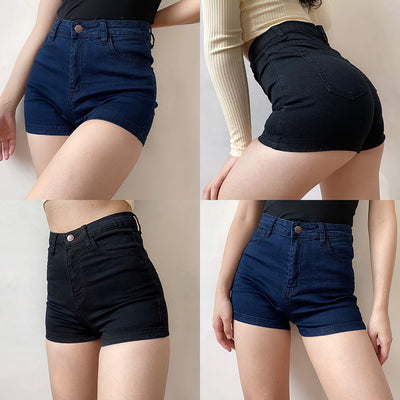 Shorts Ajustados Cintura Alta con Efecto Reductor - Image 4