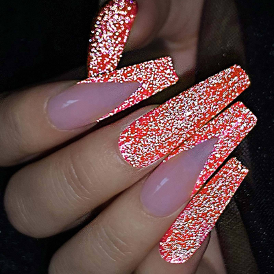 Set de 12 Colores Extensores de Uñas con Lentejuelas - Image 18
