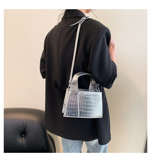 Bolso de Hombro Cuadrado Liso - Diseño Moderno y Versátil - Image 34