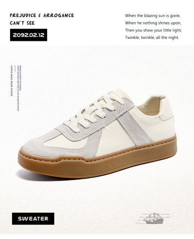 Zapatillas Blancas de Entrenamiento Alemán Estilo Japonés para Hombre - Image 14