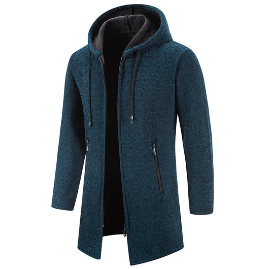 Cardigan Hoodie Casual de Hombre con Cierre de Cremallera - Image 4
