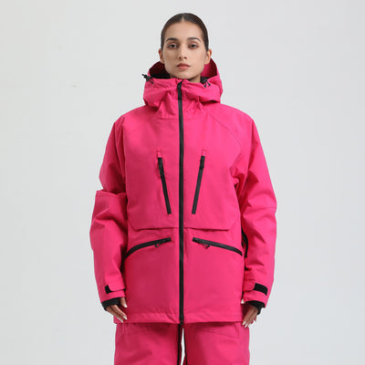 Chaqueta de Snowboard Impermeable para Mujer con Costuras Selladas - Image 14
