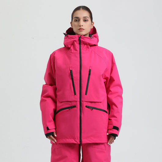 Chaqueta de Snowboard Impermeable para Mujer con Costuras Selladas - Image 14