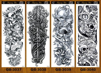 Manga Completa Tatuaje Temporal Impermeable Serie QB - Image 13