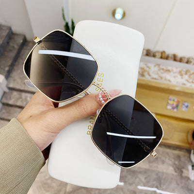 Gafas de Sol Marco Grande con Lentes Huecas - Image 12