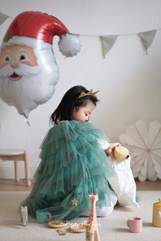 Capa Disfraz Árbol de Navidad para Niños - Traje de Presentación Festivo - Image 12