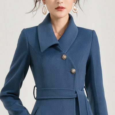 Abrigo de Lana Doble Faz con Cashmere - Image 4