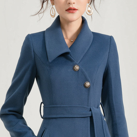 Abrigo de Lana Doble Faz con Cashmere - Image 4