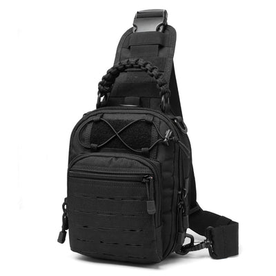 Mochila Táctica de Ciclismo con Cobertor de Ventilador - Camuflaje Militar