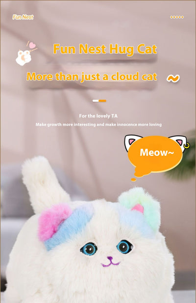Gato Interactivo de Peluche Eléctrico con Repetición de Sonidos - Image 8