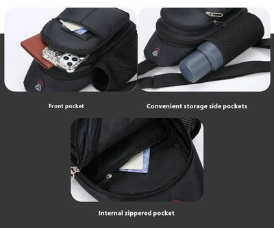 Bolsa Mensajera Ejecutiva de Gran Capacidad - Mochila Pecho Profesional - Image 21