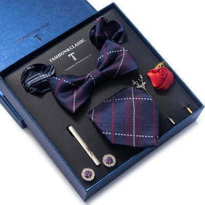 Conjunto de 8 Piezas de Corbatas para Traje Formal de Hombre - Image 58