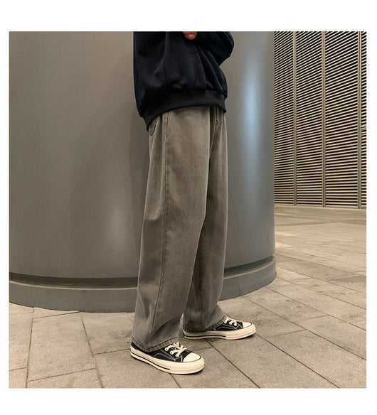 Pantalones Rectos Sueltos para Parejas - Estilo Trendy - Image 18