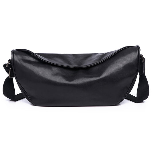 Bolsa Bandolera Casual para Hombre con Diseño Asimétrico - Image 11