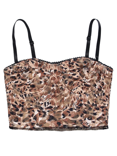 Top Ajustado Estampado Leopardo con Tirantes Finos - Estilo Casual Verano - Image 24